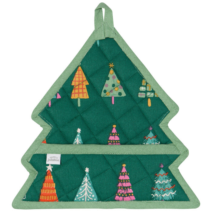 Glitzmas Christmas Potholder