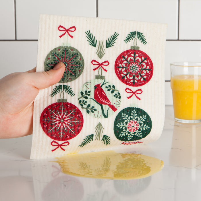 Good Tidings Swedish Dishcloth