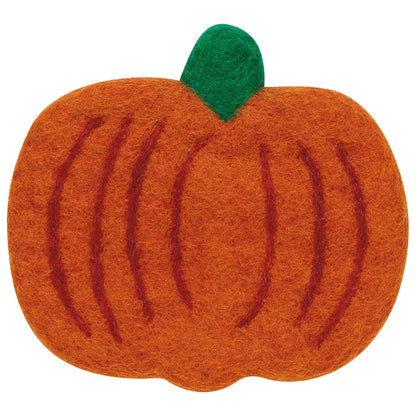 Hallows' Eve Halloween Felt Wool Coaster Set of 4