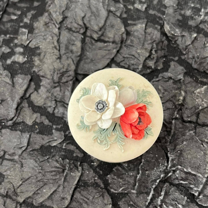 Handmade 3D Flower Storage Jar Resin Molds