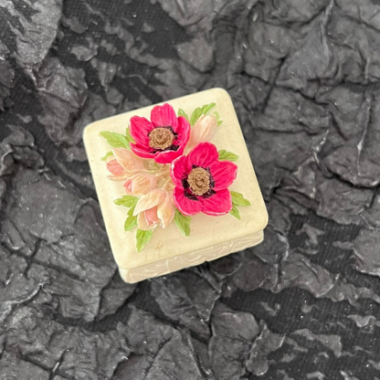 Handmade 3D Flower Storage Jar Resin Molds