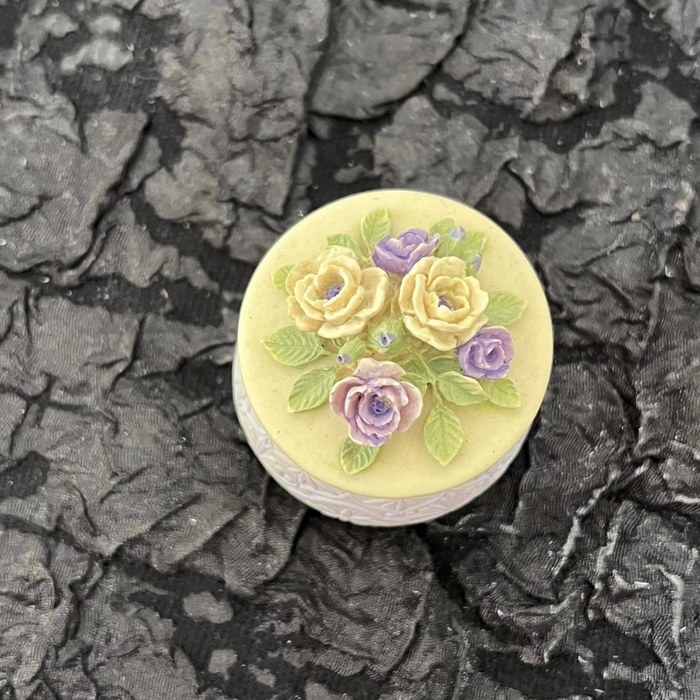 Handmade 3D Flower Storage Jar Resin Molds