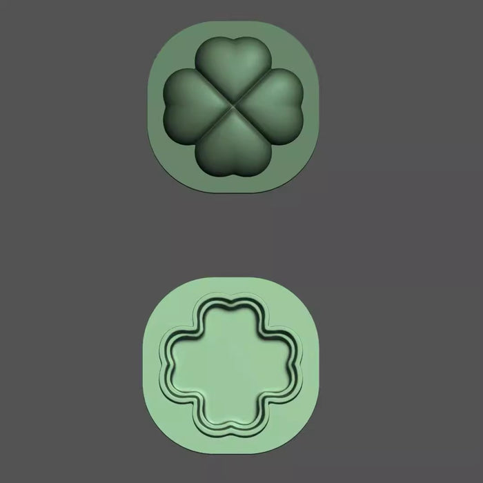 Handmade Clover Storage Box Resin Molds