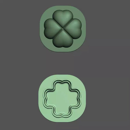 Handmade Clover Storage Box Resin Molds