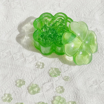 Handmade Clover Storage Box Resin Molds