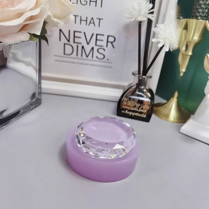 Handmade Crystal Diamonds Base Ornament Resin Mold