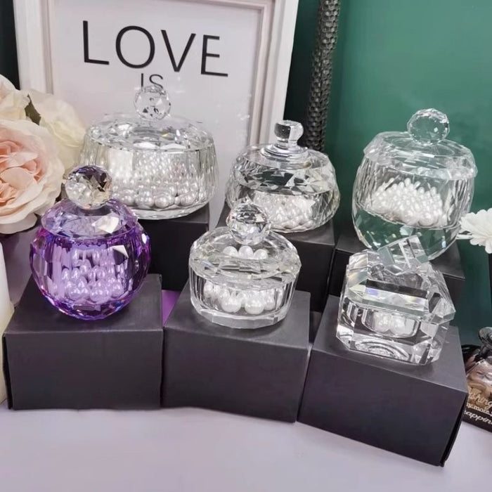 Handmade Crystal Storage Jar Resin Mold