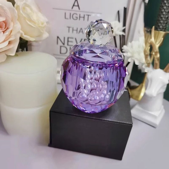 Handmade Crystal Storage Jar Resin Mold