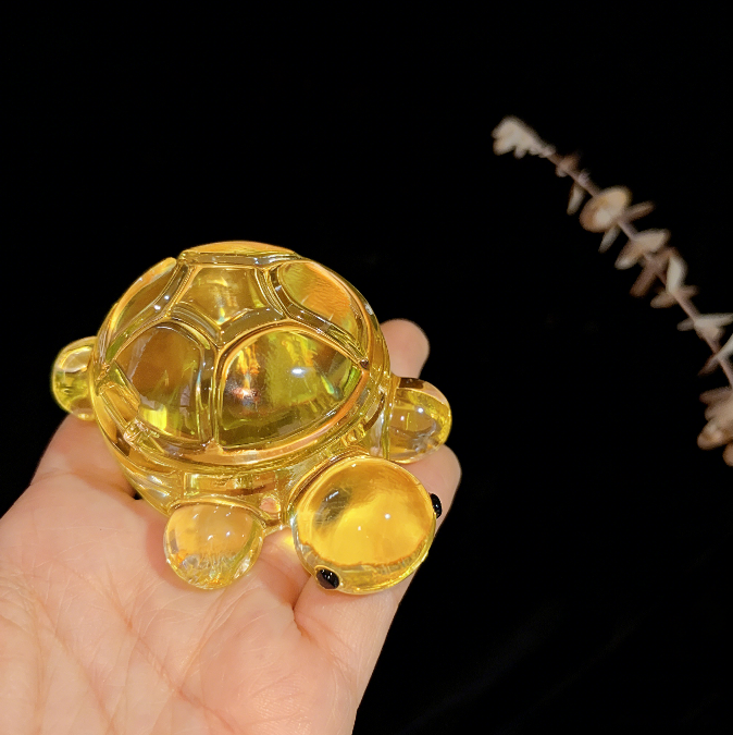Handmade Cute Turtle Flip-Top Box Storage Resin Mold