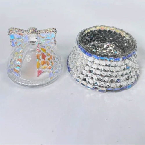 Handmade Diamond Bell Storage Jar Resin Mold