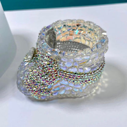 Handmade Diamond Boots Ornament Resin Mold