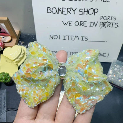 Handmade Diamond Bow Decoration Resin Mold
