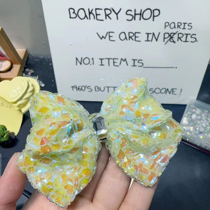 Handmade Diamond Bow Decoration Resin Mold