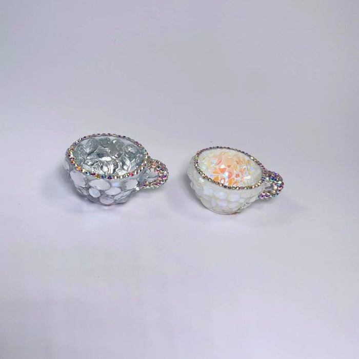 Handmade Diamond Cute Cup Storage Resin Mold