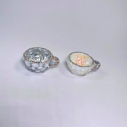 Handmade Diamond Cute Cup Storage Resin Mold