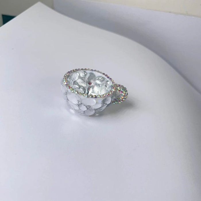 Handmade Diamond Cute Cup Storage Resin Mold