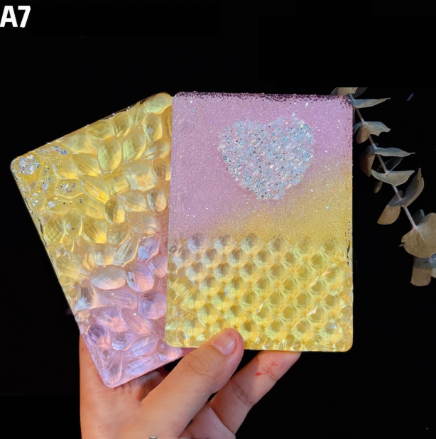 Handmade Diamond Notebook Set Resin Mold