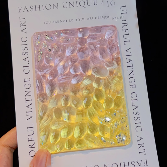Handmade Diamond Notebook Set Resin Mold