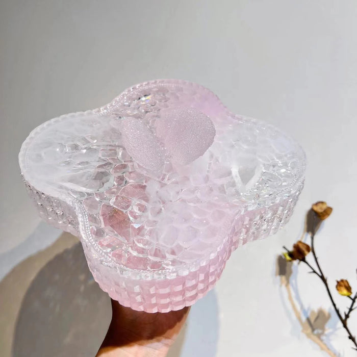Handmade Diamond Oversized Divider Tray Storage Resin Molds（Mold Weight：105.82 oz ）