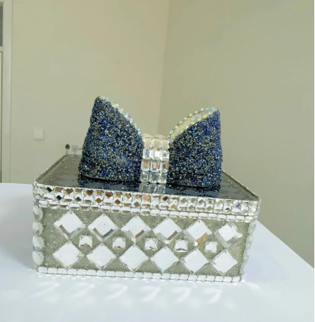 Handmade Diamond Rectangular Storage Box Resin Mold