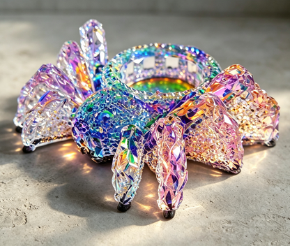 Handmade Diamond Spider Candlestick Ornament Resin Molds