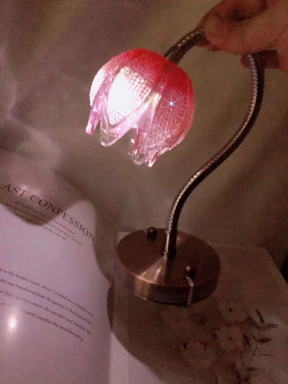 Handmade Diamond Tulip Storage Candle Holder Ornament Resin Molds