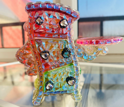 Handmade Diamond Twist Drawer Ornament Storage Resin Mold