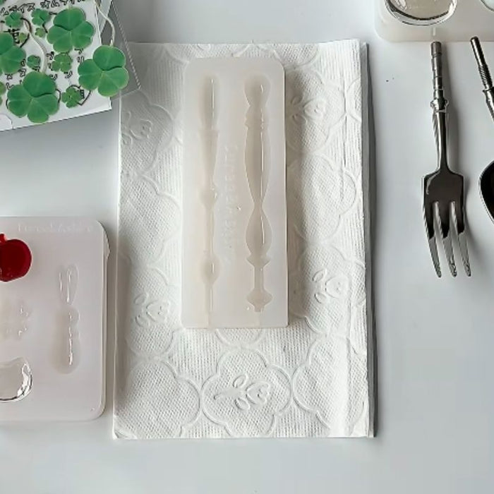 Handmade Knife Fork Handle Accessories Resin Molds