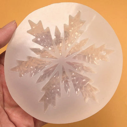 Handmade Large Diamond Snowflake Resin Mold