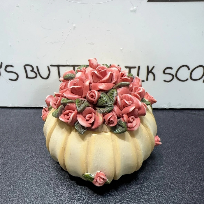 Handmade Rose Ring Jewelry Storage Jar Resin Molds