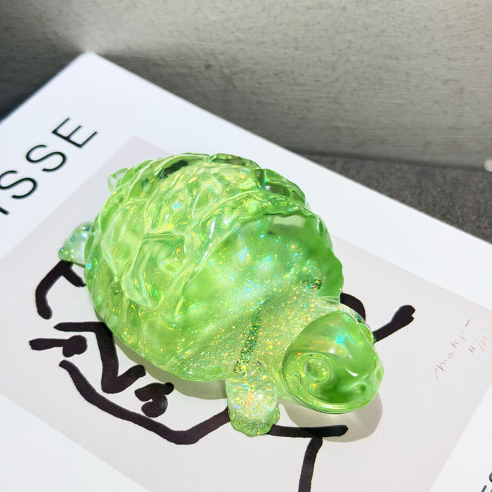 Handmade Water Ripple Turtle Phone Stand & Keychain Ornament Resin Mold