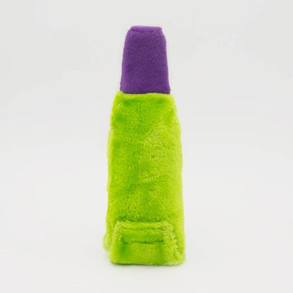ZippyPaws dog toys Happy Hour Crusherz Halloween Frankenstein Wine Plush Squeaky Dog Toy