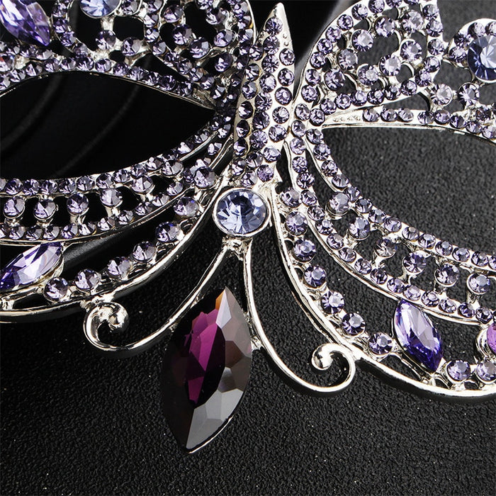 High-end Luxury Masquerade Princess Rhinestone Mask