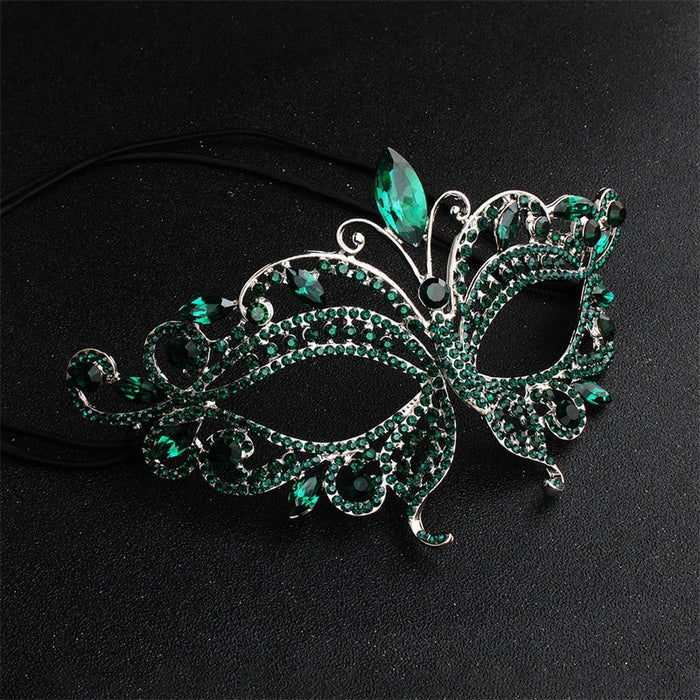 High-end Luxury Masquerade Princess Rhinestone Mask