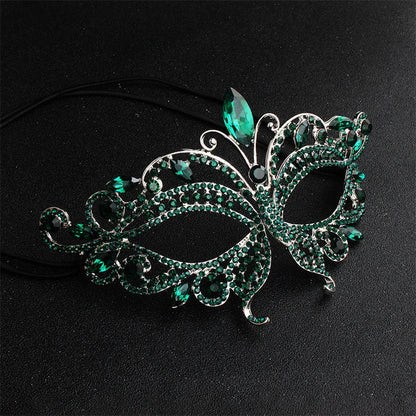 High-end Luxury Masquerade Princess Rhinestone Mask