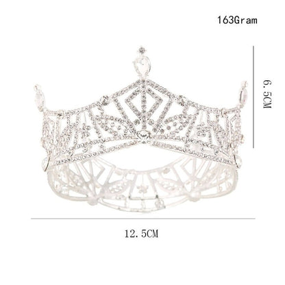 High Expectations Rhinestone Crown for a Bride or a Quinceanera