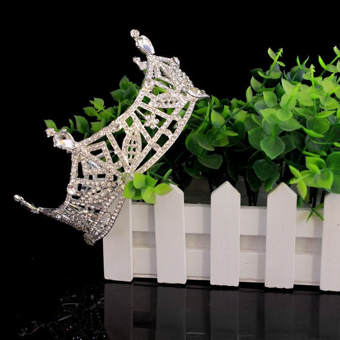 High Expectations Rhinestone Crown for a Bride or a Quinceanera