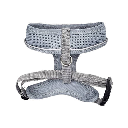 Barker's Bowtique Barker's Bowtique - Hip Doggie-Old Header Cards- Ultra Comfort Harness-Grey: XS