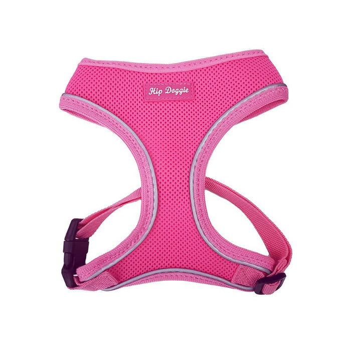 Barker's Bowtique Barker's Bowtique - Hip Doggie-Old Header Cards- Ultra Comfort Harness-Pink: XS