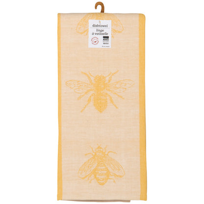 Honeybee Jacquard Dishtowel