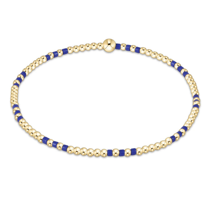 Hope Joy Pattern 2mm Bead Bracelet