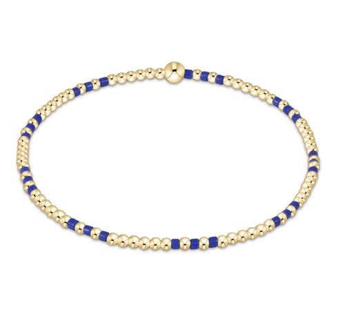 Hope Joy Pattern 2mm Bead Bracelet