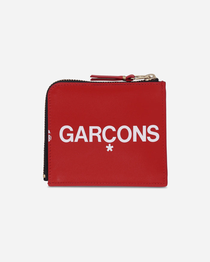 Comme Des Garçons Wallet Wallet/Huge Logo Red Wallets and Cardholders Wallets SA3100HL RED