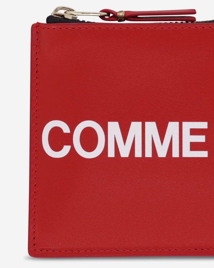 Comme Des Garçons Wallet Wallet/Huge Logo Red Wallets and Cardholders Wallets SA3100HL RED