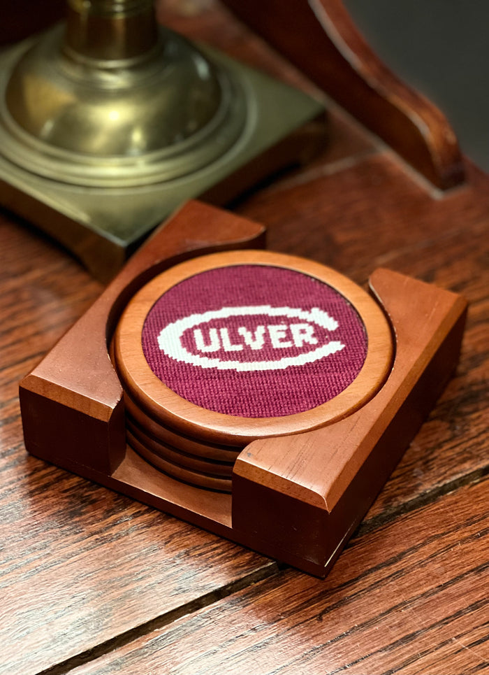 Smathers & Branson Needlepoint Coaster Set