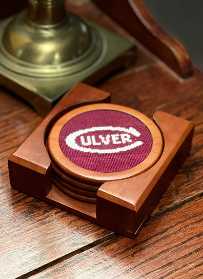 Smathers & Branson Needlepoint Coaster Set