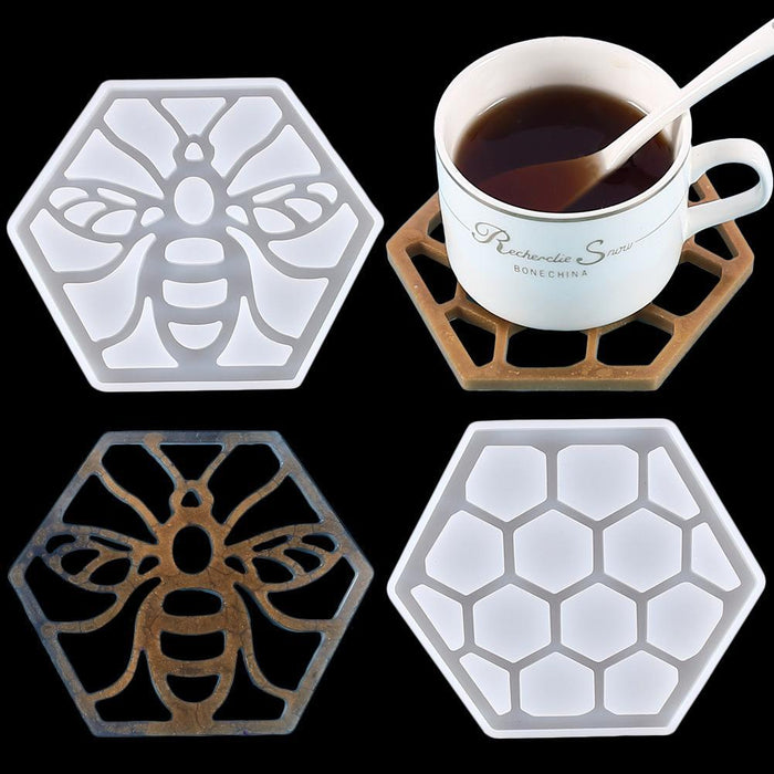 INTORESIN™  Bee Resin Coaster - IntoResin