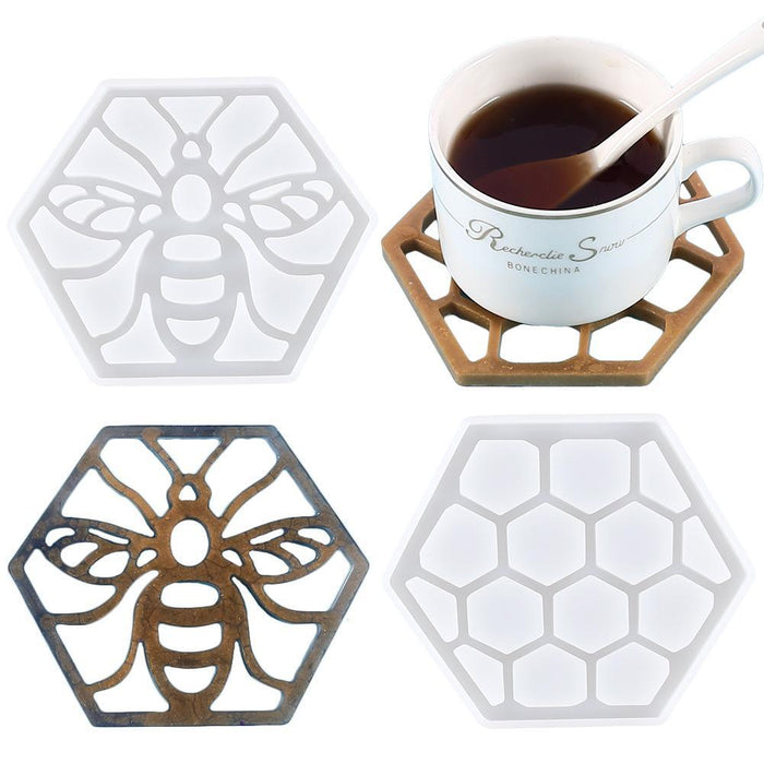 INTORESIN™  Bee Resin Coaster - IntoResin