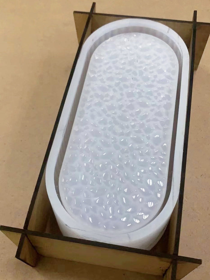 IntoResin Oval Diamond Storage Box Resin Mold