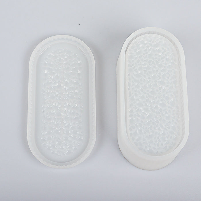 IntoResin Oval Diamond Storage Box Resin Mold